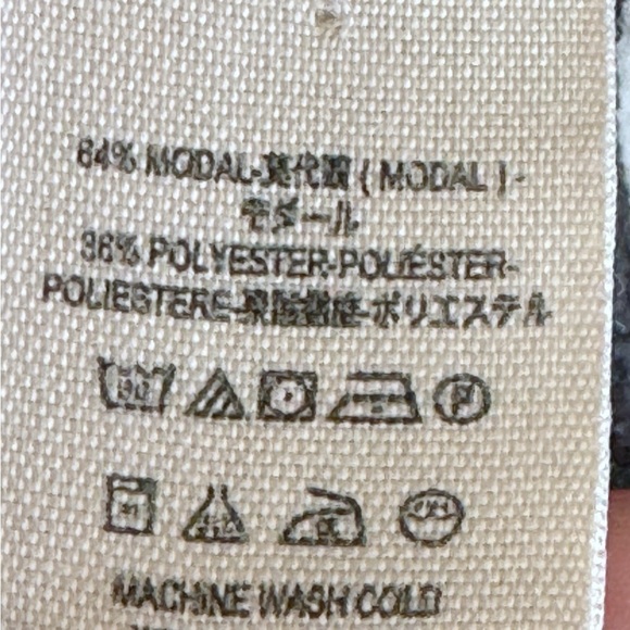 Free People We the Free High/Low Henley Top Sz Small Lagenlook Momcore - Picture 8 of 9